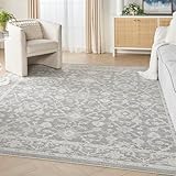 Nourison Home Desert Mirage Charcoal Ivory 7'10