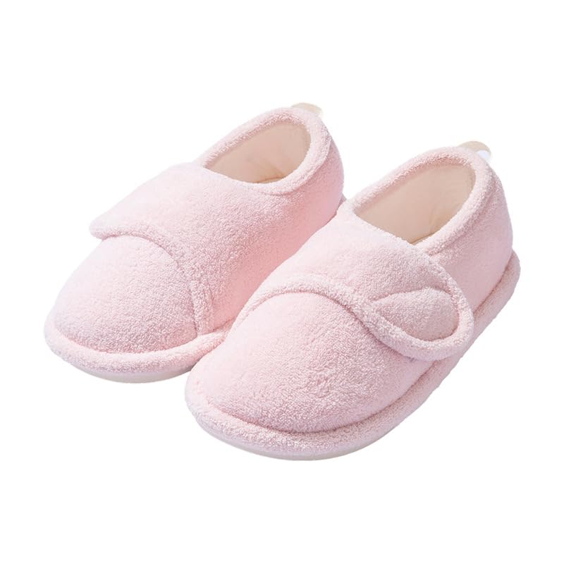 Women's Soft Wide Memory Foam Slippers - Closed Toe, Comfort for Diabetic Arthritis Edema, Cozy House Shoes