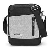 CoolBELL Shoulder bag Crossbody Pouch Satchel Bag Student Messenger Bag Fits 10.6 Inches Tablet / iPad