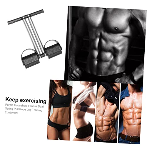 Pedal de resistencia para ejercicio de piernas doble resorte miniatura 4