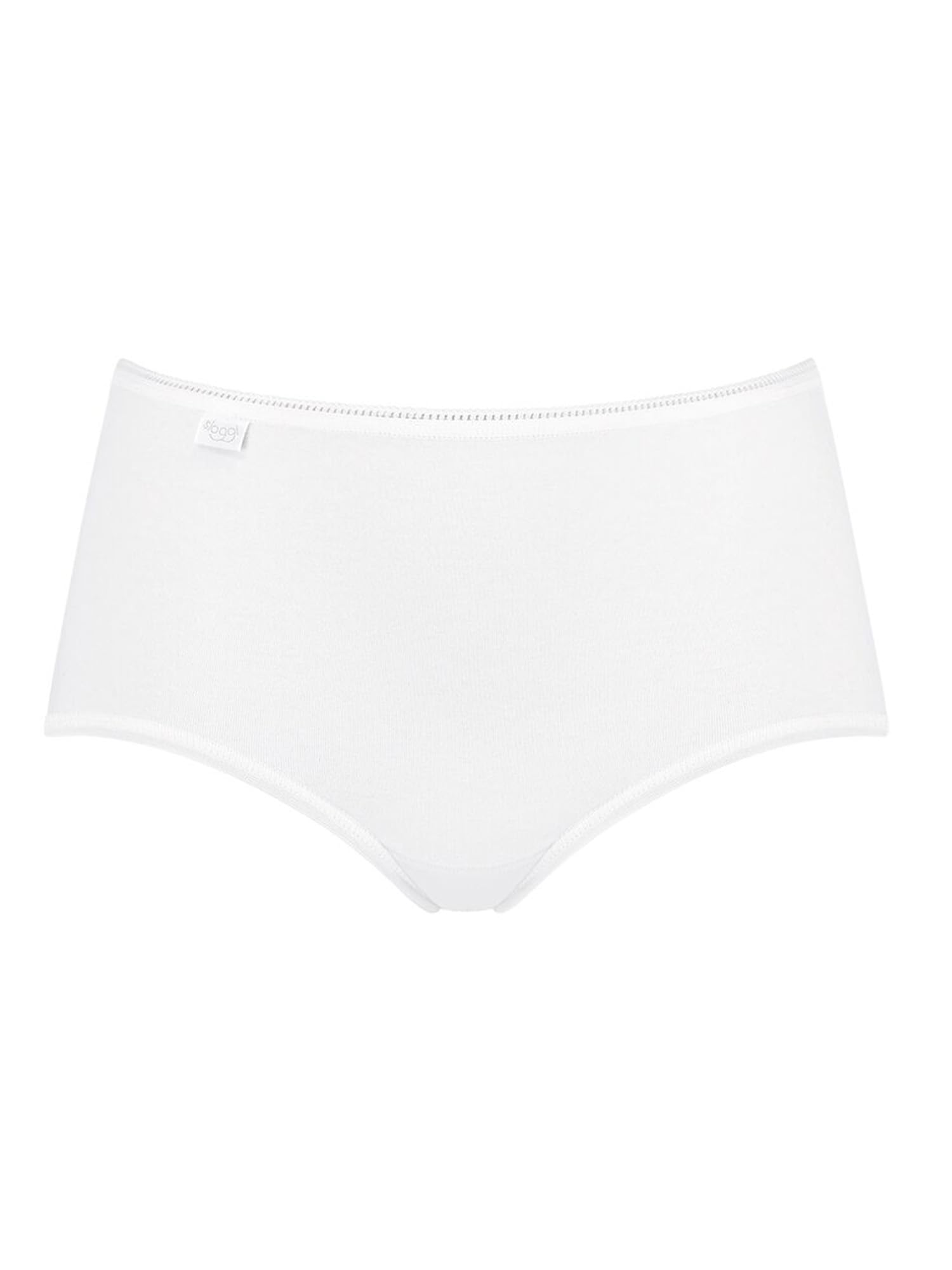 Sloggi Women's 24/7 Cotton Midi C3p Boxer Briefs, White, 22 UK
