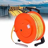 Himopuer Wasserstandsmesser, Brunnentiefenmesser, Tiefbrunnen-Wasserstandsmesser Mit Spitzenwertanzeige Und Kontrollleuchte für Grundwasser und Tiefbrunnenmessung(20m(65.6ft))