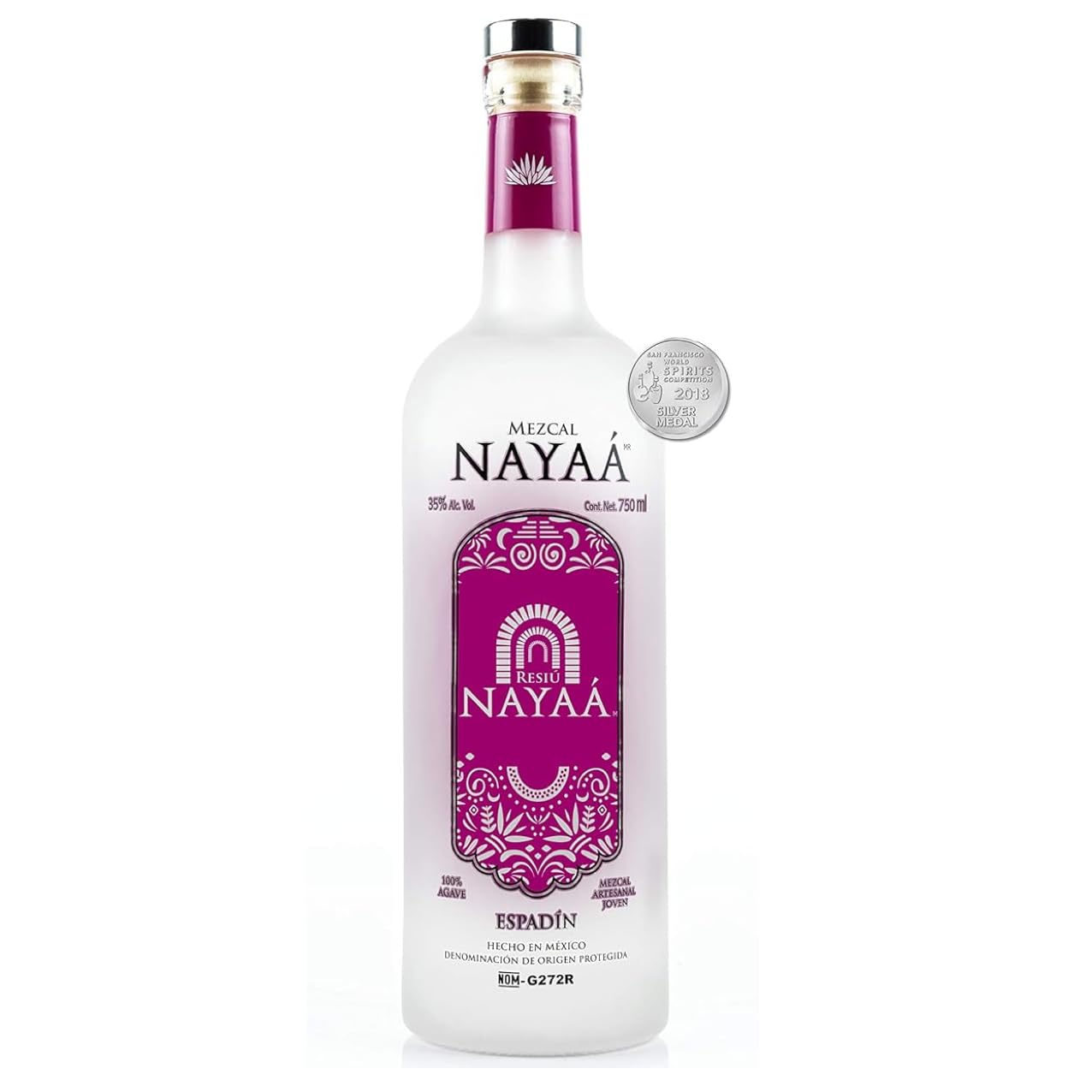 Mezcal Nayaa Espadin | 40% ABV | 750 ml | Award Winning