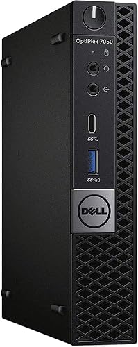 Miniatura 2 de Dell OptiPlex 7050 MFF Intel Core i5-6600T 8GB 128GB PC de escritorio reacondicionado ventana 10 profesional con teclado y mouse (renovado)