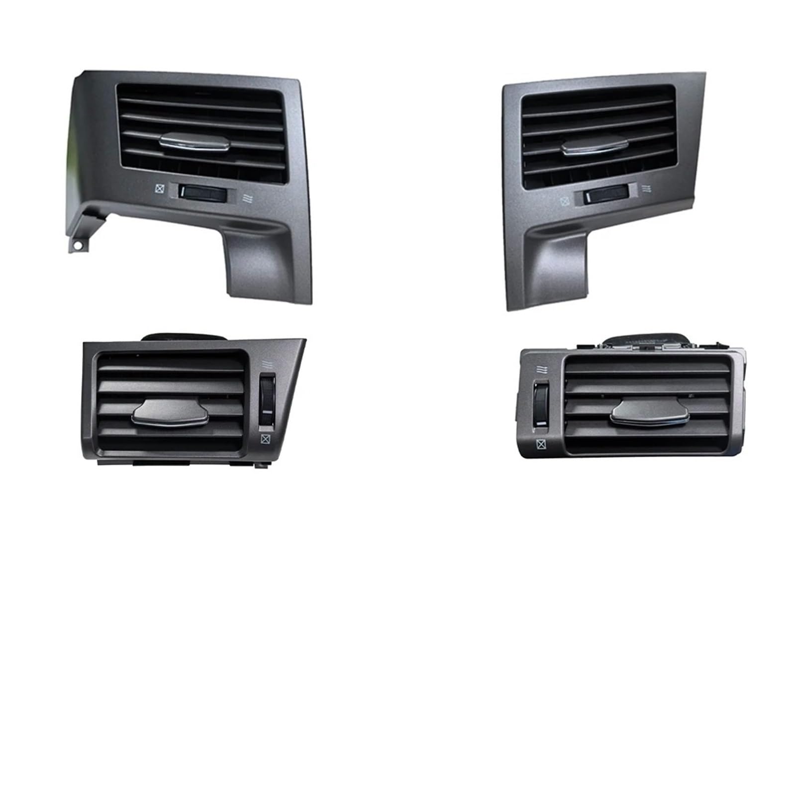 Ohocean 4 Pcs For Lexus Lx570 Lx450 Lx460 2007-2017 2Pcs/4Pcs Air Conditioning Vent Dashboard Outlet Penal Conditioner Car Conditioner Outer Vent Air(4 Pcs)