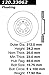 Centric Parts 120.33062 Premium Brake Rotor with E-Coating