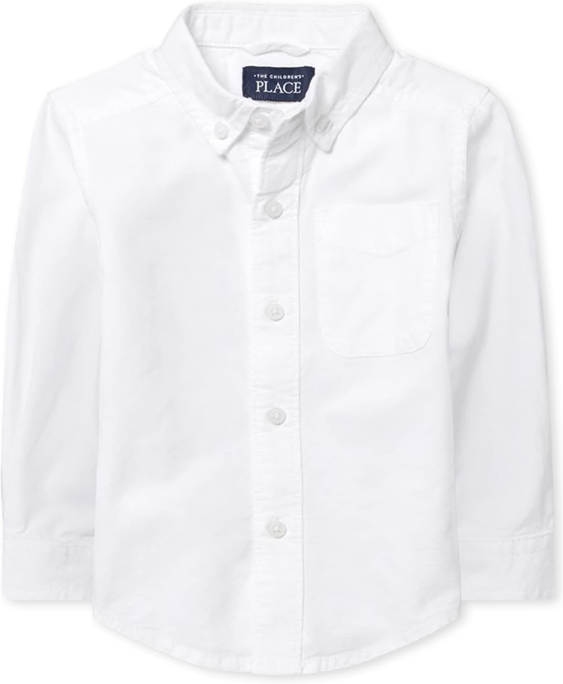 Baby Boys' Long Sleeve Oxford Button Down Shirt