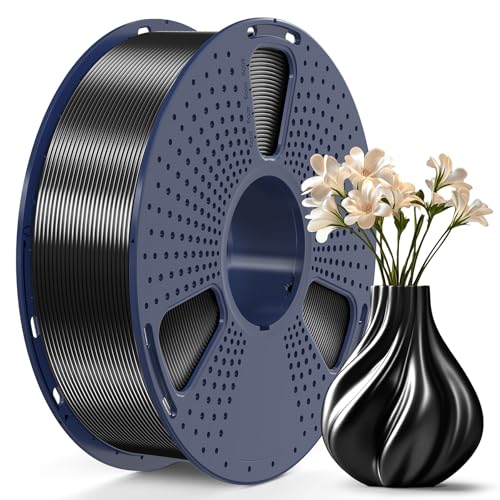 Filament SUNLU PLA Plus Czarny Jedwabny (BLACK SILK)