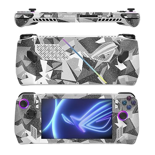Image of MightySkins Glossy Glitter Skin Compatible with Asus ROG Ally - Mono Camo | Protective, Durable High-Gloss Glitter Finish | Easy to Apply, Remove, and Change Styles