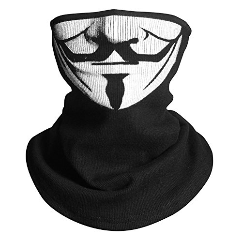 Innturt Vendetta Fabric Mask Hood Face Balaclava Outdoor Cosplay Half
