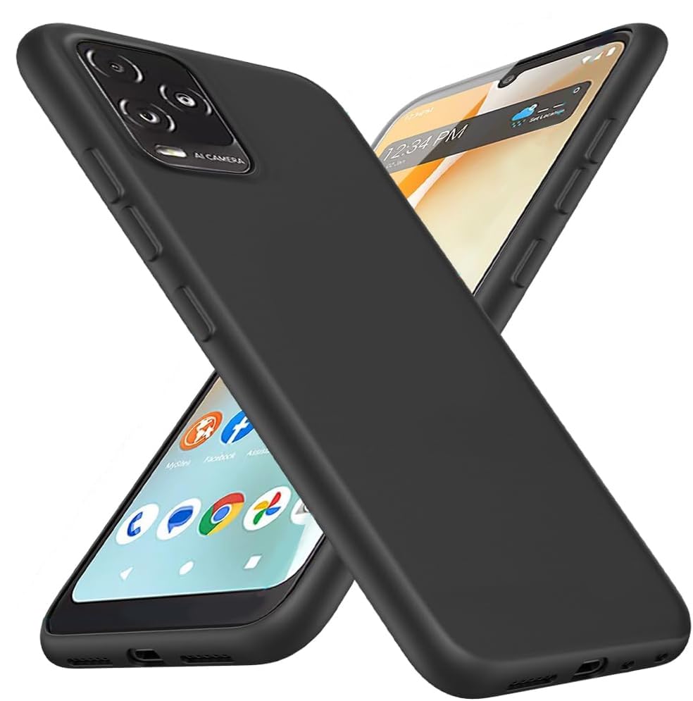 Jilivock Case for BLU View 5 pro Phone Case TPU Soft Silicone Cover Shockproof Silicone Phone Case with Microfiber LiningBlack