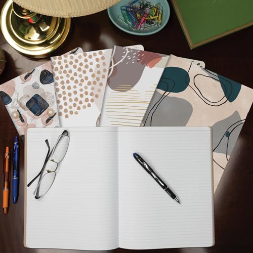 Carnet de terrain 8 x 10 pouces Elan Publishing set de 5 lignés Boho