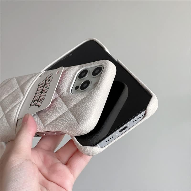 Miniatura 4 de Funda estética para teléfono con cadena, funda Y2k Anime para mujer, compatible con iPhone 14 Pro Max (C, iPhone 14Pro)