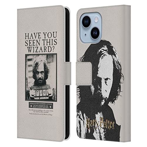 Housse cuir Harry Potter iPhone 14 Plus étui portefeuille Sirius