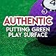Franklin Sports Unzutreffend Billard-Golf, schwarz/grün