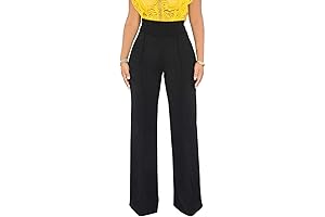 Women's Tall and Long Slacks, Straight Leg Work Pants for Tall Women