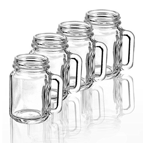 URBN-CHEF Set of 12 Mason Jar Shot Glasses