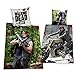 Herding – The Walking Dead Daryl Dixon - Juego completo de cama (135 x 200 cm), modelo especial – All-in-One-Outlet-24