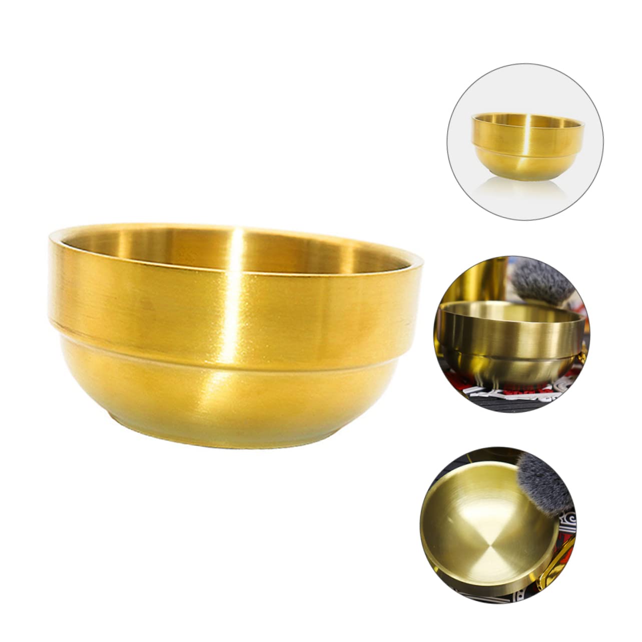 FRCOLOR 3stücke Shaving Bowl Mit Stabiler Basis Eleganter Gestaltung Und Optimaler Für Traditionellen Rasierschaum Perfektes Zubehör Für Herrenpflege Und Bartstyling