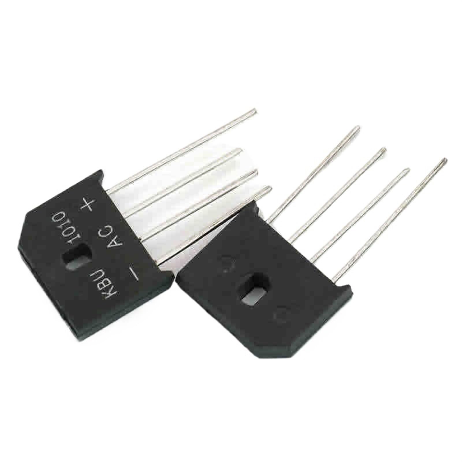 COSZWQDP 5PCS 10A 1000V diode bridge rectifier kbu1010