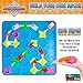 Power Your Fun Jumbo Maze Builder Track Set- 46pc Logical Road Builder Puzzle Board Game, Building STEM Toys, 206 Brain Games Puzzles for Kids, 21” Car Track Playset, Learning Game Educational Toys 3+