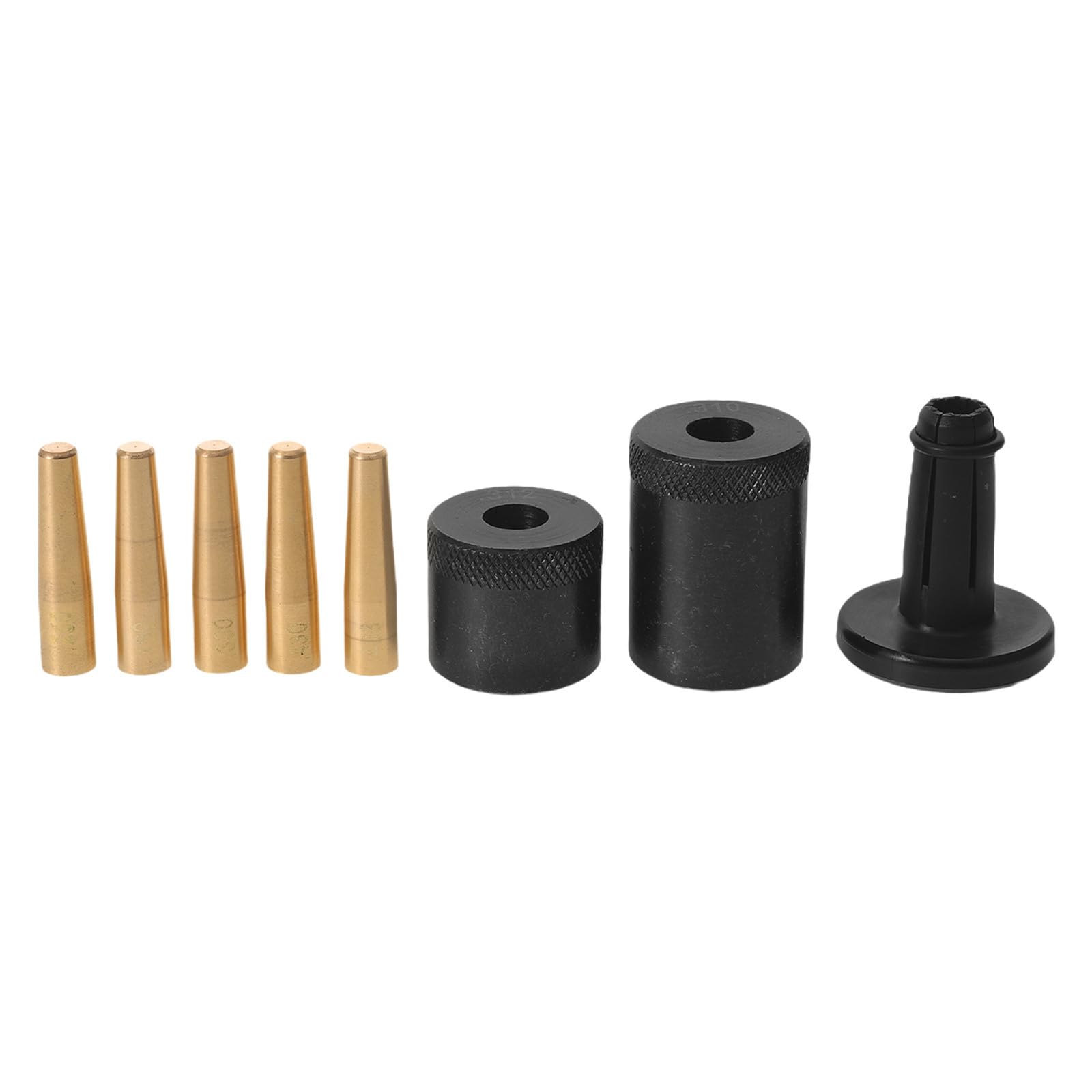 MERRYHAPY 8pièces Kit de Remplacement Joint Injecteur Diesel Outil Installation Étanche Haute Résistance Kit Complet pour Réparation et Maintenance Injecteurs Moteurs Essence et Diesel