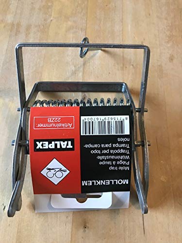 Sponsored Ad – 3 Genuine Talpex Professional Mole Catching Claw Mole Traps Pest Control Mole Trap Quick Effective Mole Control