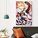 One PIECE Gear 4 Gomu Gomu Gomu No Thor Elephant Gun Monkey D Luffy Merchandise Canvas Art Poster And Wall Art Picture Print Modern Family Bedroom Decor Posters 08x12inch(20x30cm)