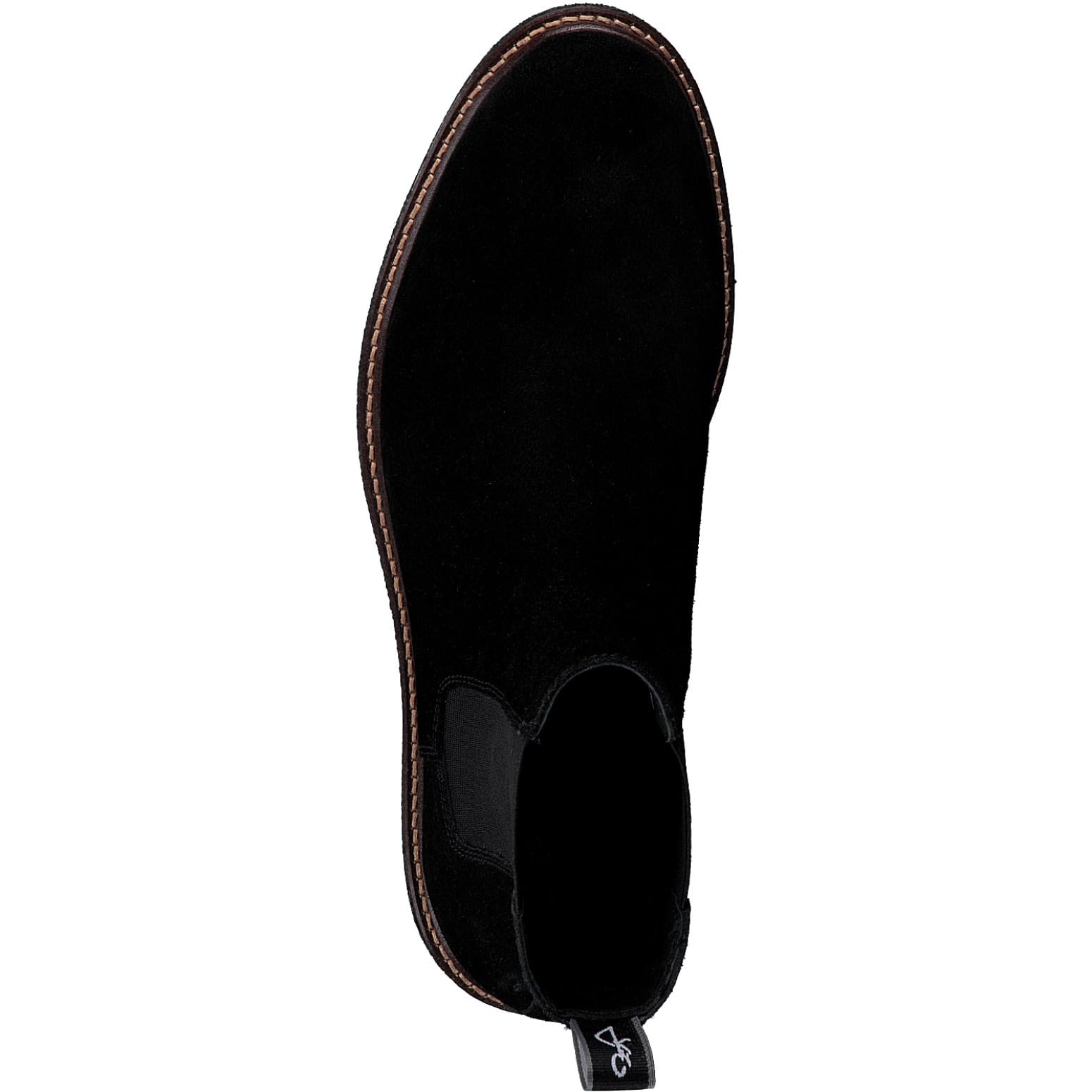MARCO TOZZI by Guido Maria Kretschmer Herren Chelsea Boots aus Wildleder mit Blockabsatz