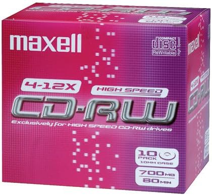 CD-RW80 High Speed - CD-RW - 700 MB (80 Min) 4x