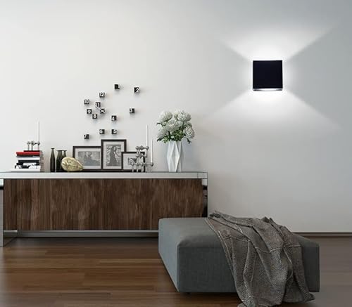 Zyi Indoor Led Wall Lamp With Touch Switch, Cordless Lamp Rechargeable Usb Wall Sconce Lights Battery Powered Bedside Lamps For Bedroom Children's Room Corridor Stairwell(Black, 6000K) #TOP4