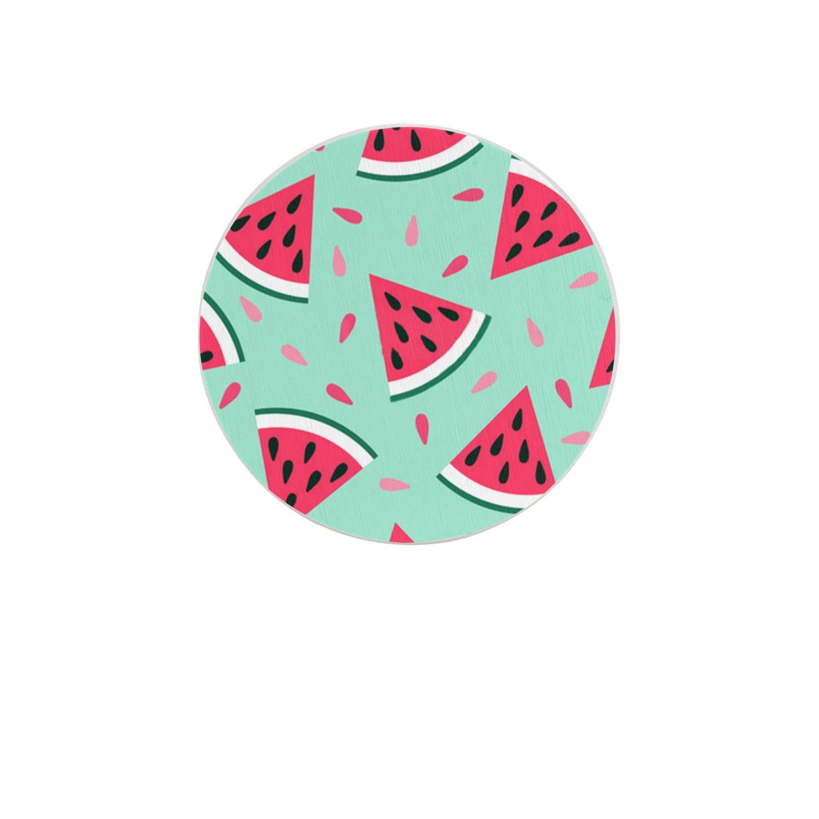 Watermelon Six Piece Drink Coaster for Tabletop Protection Place Mats for Home Decor