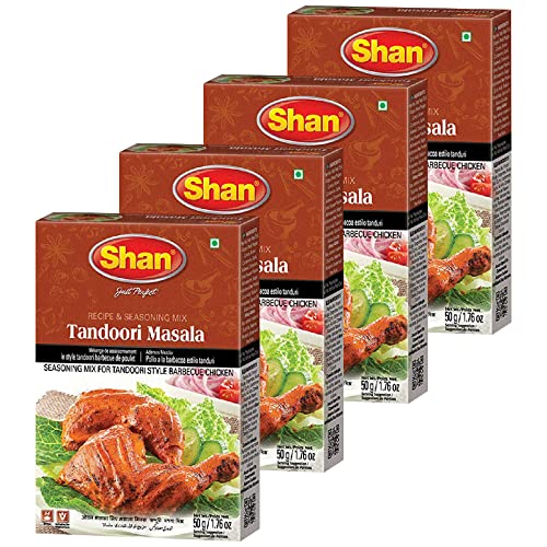 Image of Shan Tandoori Masala, 1.76 Oz,50 G, 6 Pack.