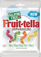Fruit-tella Sour Wrigglers, Gelatine & Gluten Free