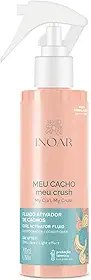 Inoar, Ativador de Cachos Meu Cacho Meu Crush – Definição, Hidratação e Brilho com Colágeno Vegetal e Vitamina E - 200ml