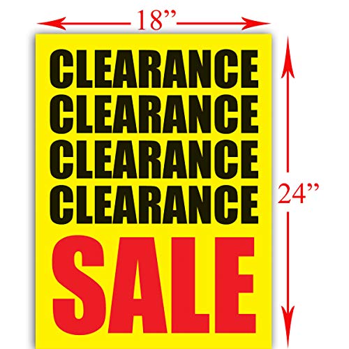 Promotional Business Store Retail Signs 18" X 24" #TOP2