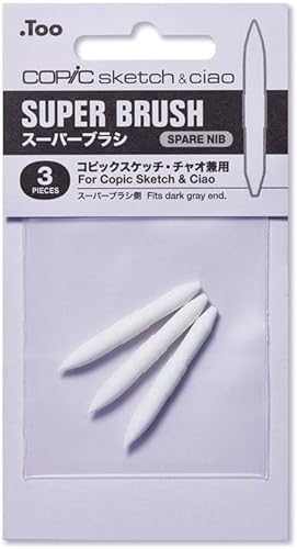 Copic Marcadores Super Brush Nib (003355), Blanco