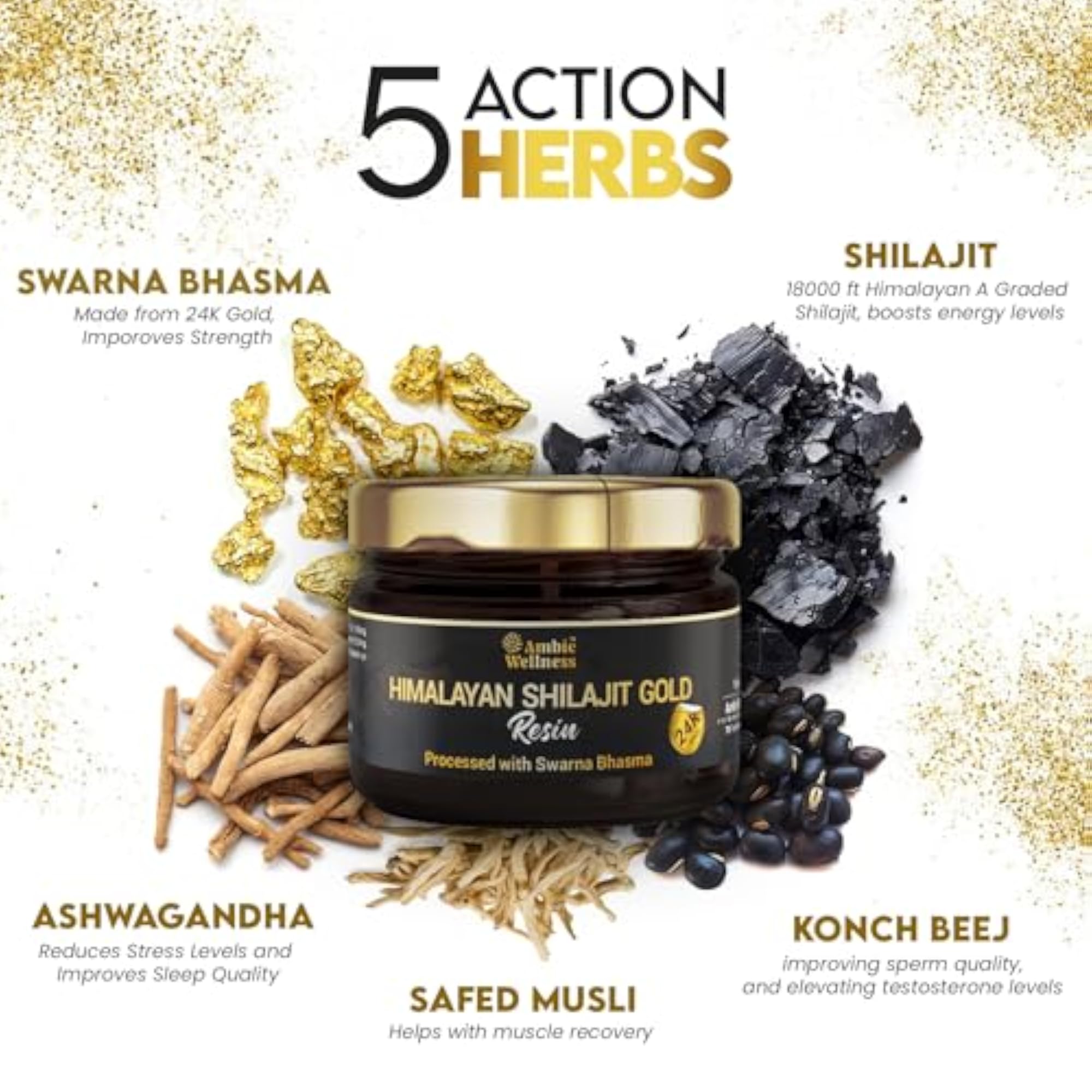 Himalayan Shilajit Resin 20g for Performance Boost