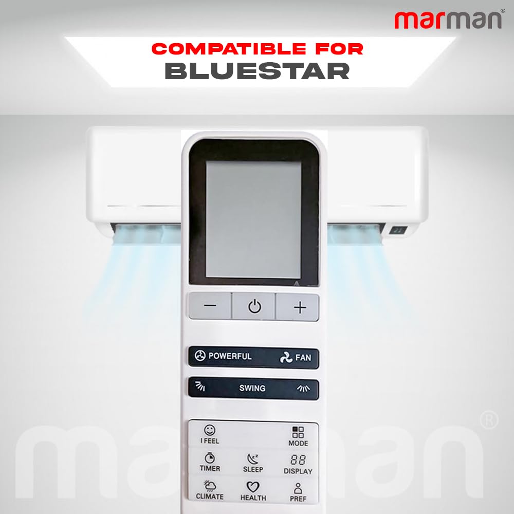 Diwali Offer Buy Now Marman® Compatible With Blue Star Ac Remote Control Original