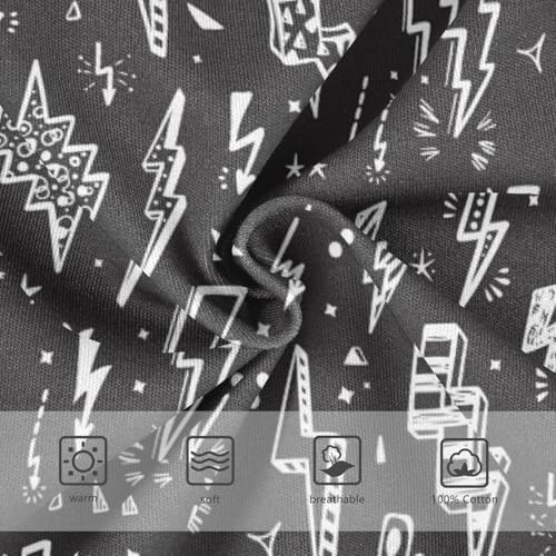 Boys' Exclusive Briefs Toddler Underwear 95% Combed Cotton Boxerbriefs 2T Lightning Bolt Pattern 383