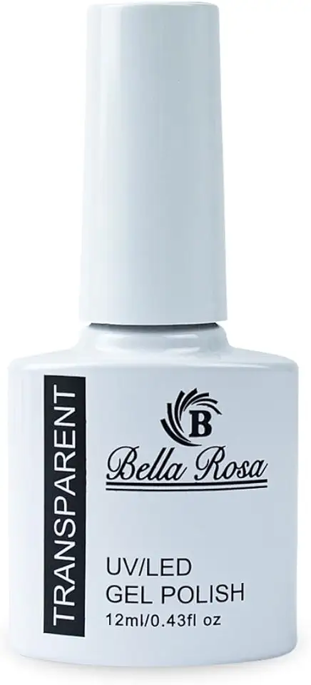 Esmalte em Gel Renda Transparente LED/UV 12ml Bella Rosa