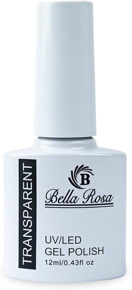 Esmalte em Gel Renda Transparente LED/UV 12ml Bella Rosa