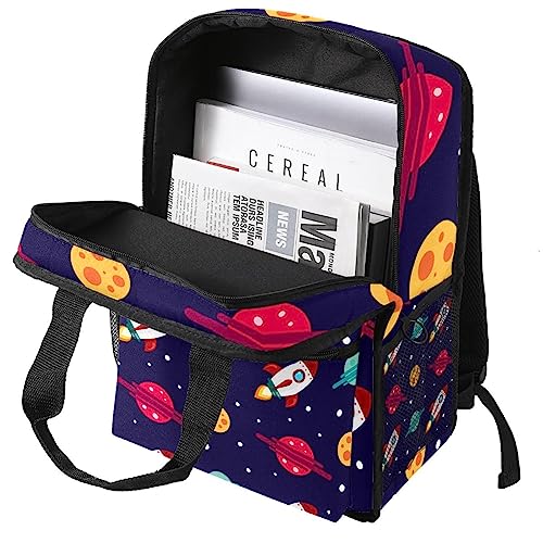 Sac à dos pour garçons confortable à bretelles réglables espace - 3