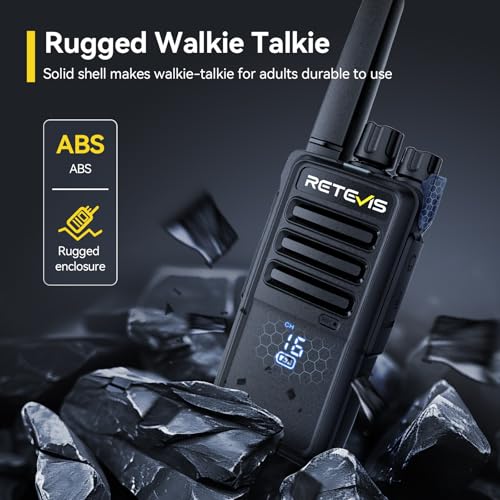 Image of Retevis RT68H Long Range Walkie Talkies, Adults Two Way Radio Rechargeable