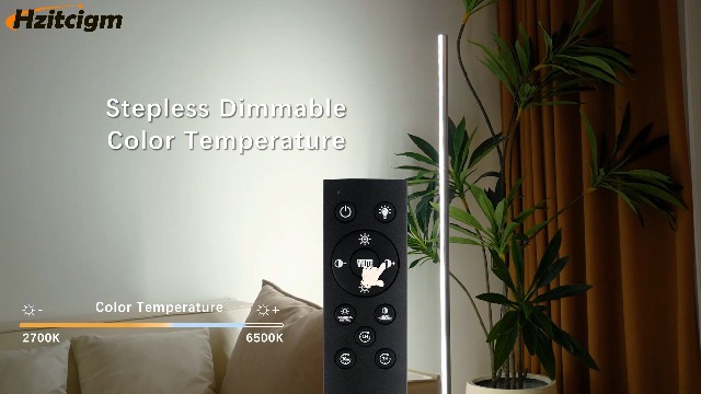 Lampada Da Terra LIGHTVERSE A LED Per Soggiorno | 3 Colori Dimmerabili | Ricaricabile Senza Fili | Altezza Regolabile 36.5-140 Cm | Magnetica E A Ventosa