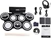 Midex DDX-70 Digital Drum 7 Pad 2 Foot Pedal (Headphone Rods Adapter Full Set)