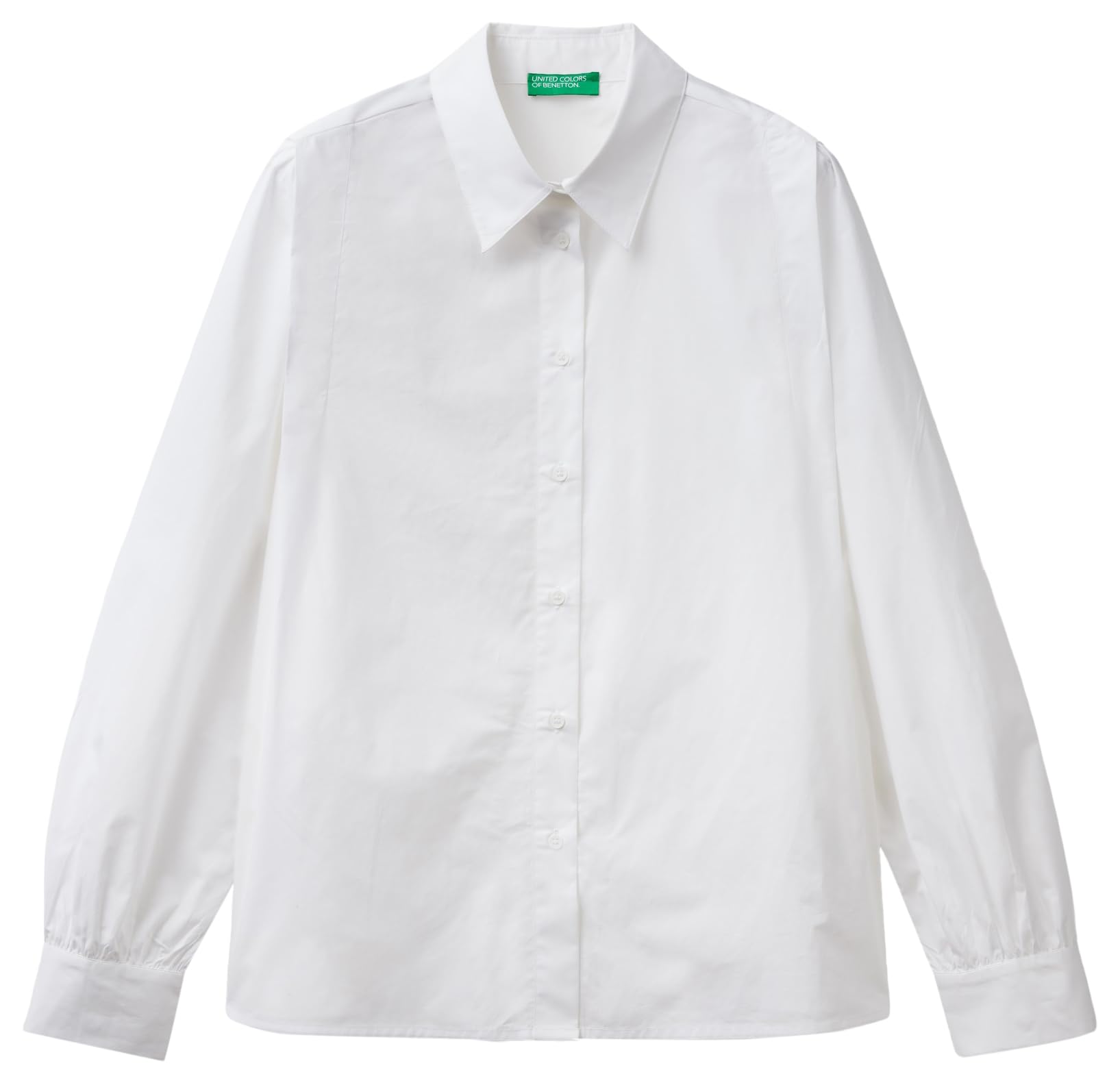 United Colors of Benetton Women's Shirt, White, L