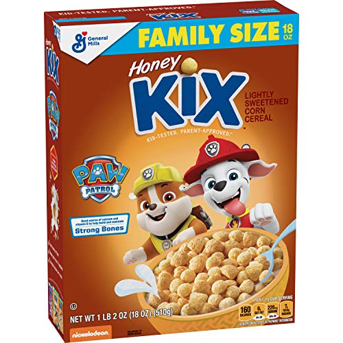 Honey Kix Cereal Family Size 18 Oz Box #TOP24