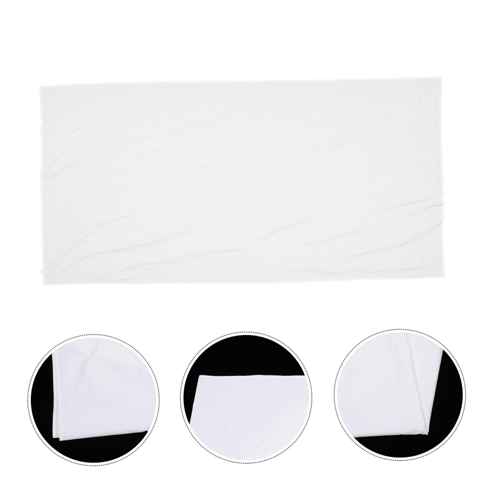 FRCOLOR Sheet Sheet Cotton Mattress Cover Bedding Urine Temperature Bottle Cotton Bedspread Mattress Protector Protector Breathable Pure Cotton White Accessories