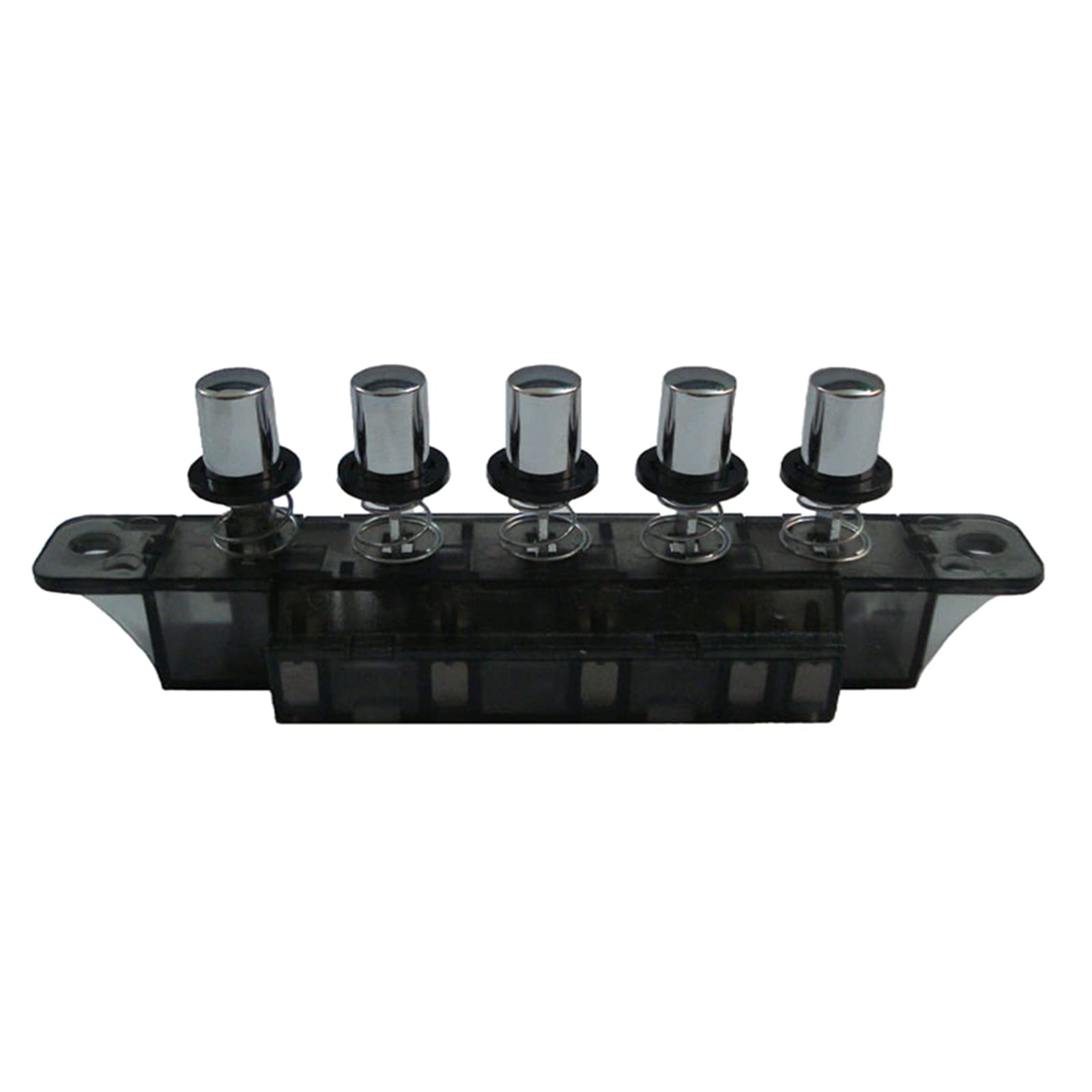 LiRRvb Multifunctional Power Switch Button Range Hood Keyboard AC 250V 4A 5 Pushbutton Piano Type for Board Keyboard Opener